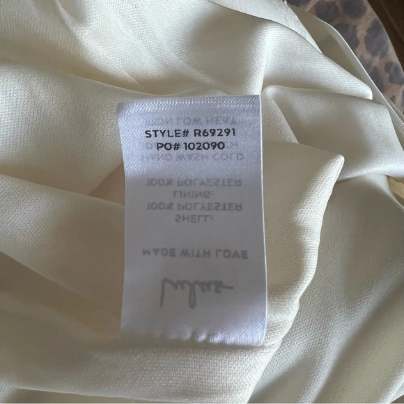 NWT Lulus Key Me Entertain You Ivory Satin Wide Leg Jumpsuit - Picture 11 of 14